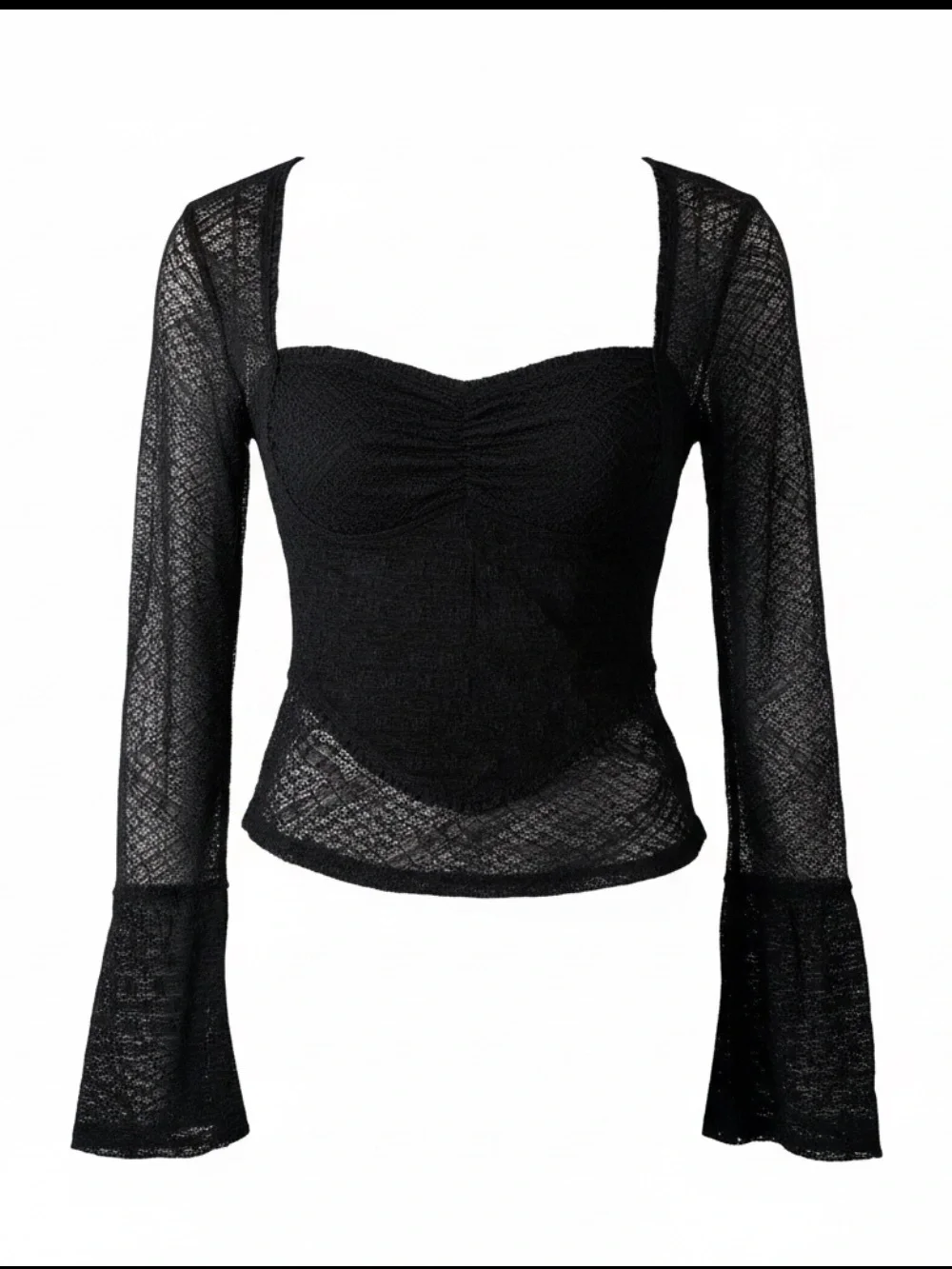 Free People sheer lace
